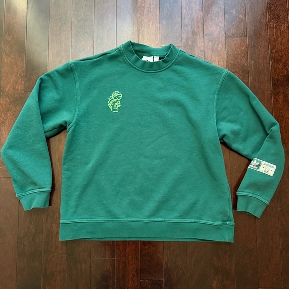 adidas Other - Adidas Men’s Hoop York City Crewneck Sweatshirt Size Small in Collegiate Green